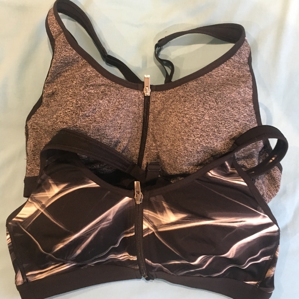 TWO Victoria's Secret VSX Sports Bras 36 B